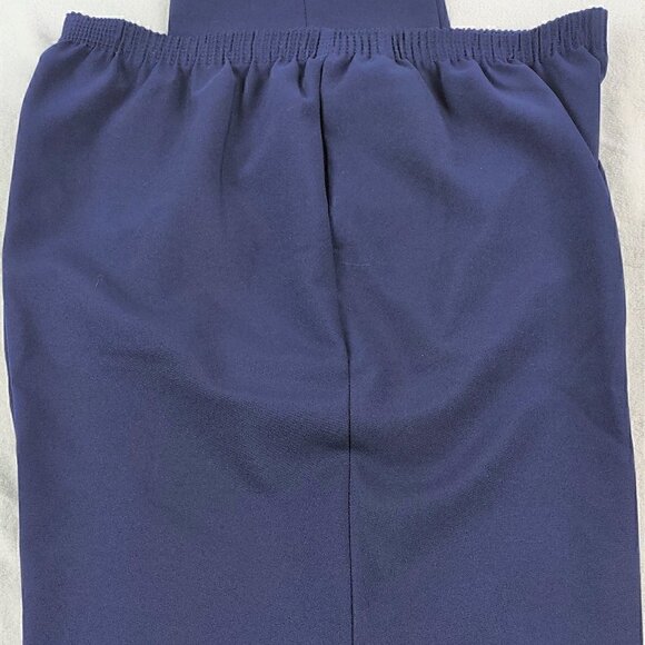 Kim Roger's Women's Blue Elastic Waist Pull On Pants Size 16 - Picture 2 of 10